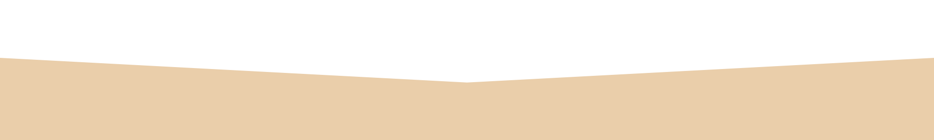 White and beige chevron pattern with a pointed center.